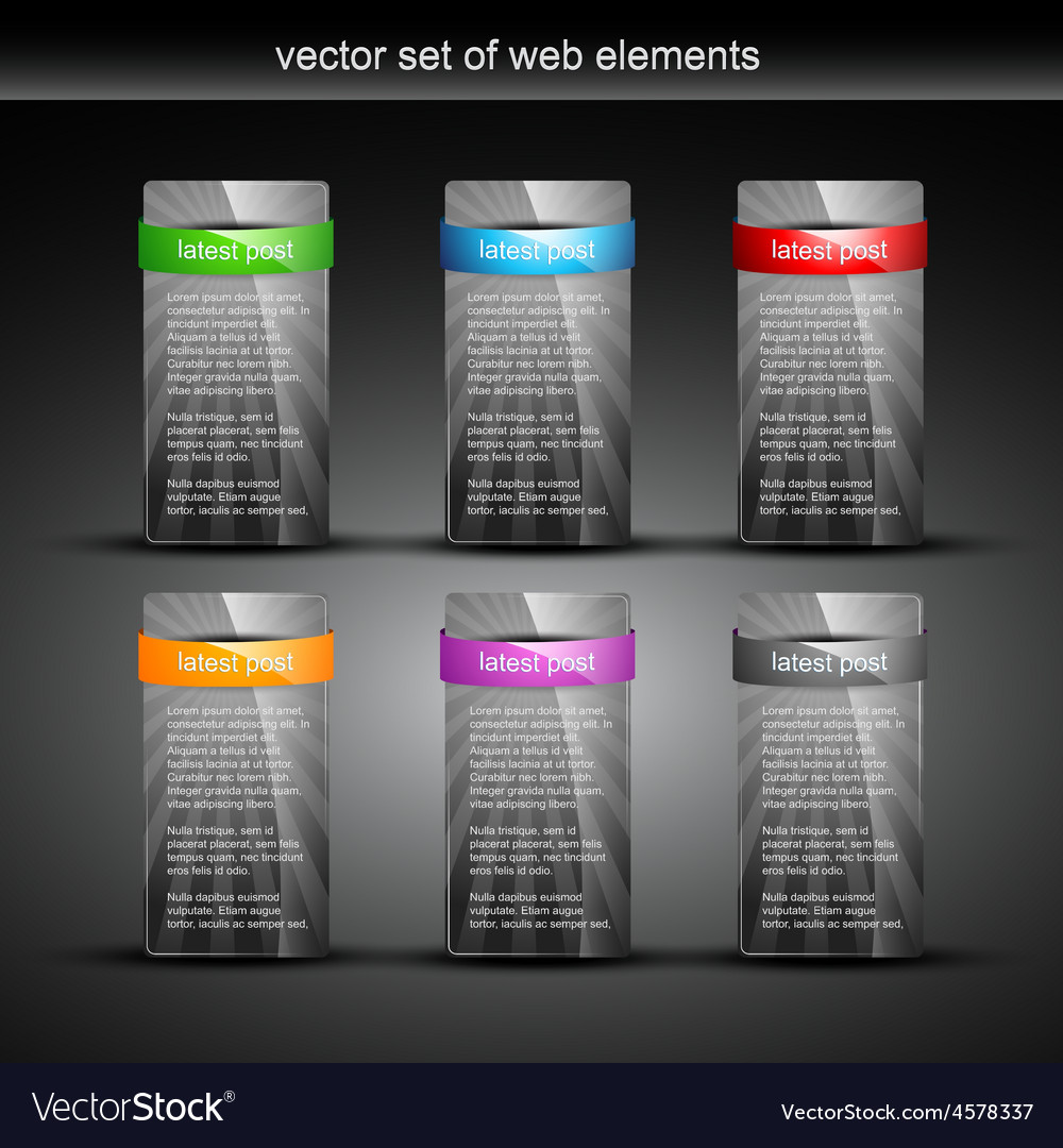 Web elements