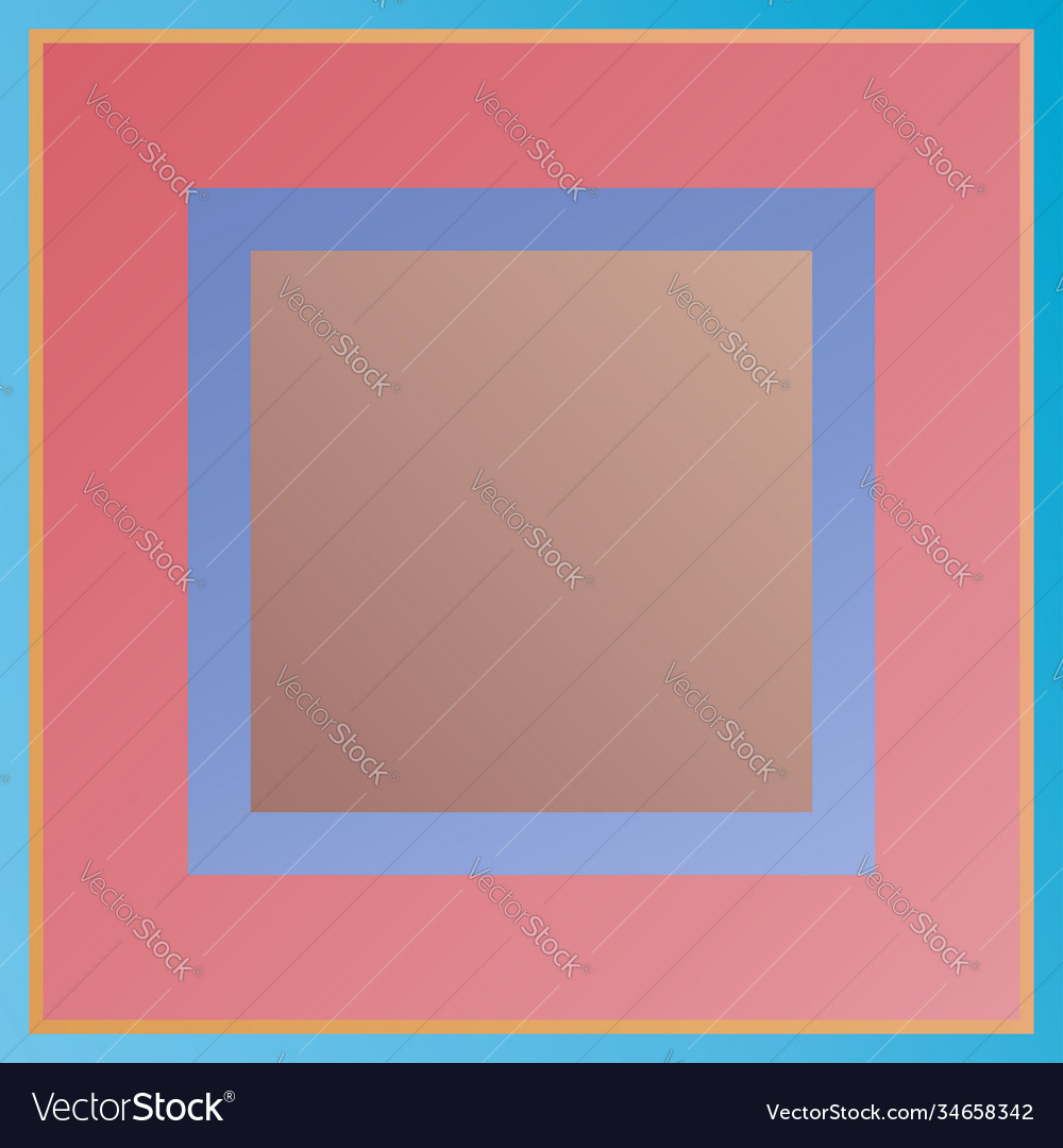 Colorful overlapping squares blocks color Vector Image Colorful overlapping squares blocks color