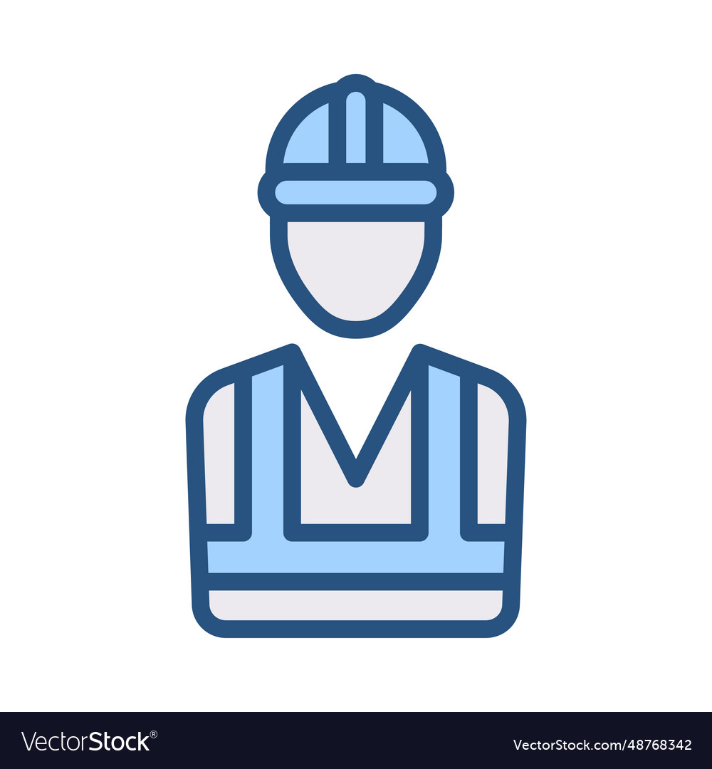 Constructor worker icon