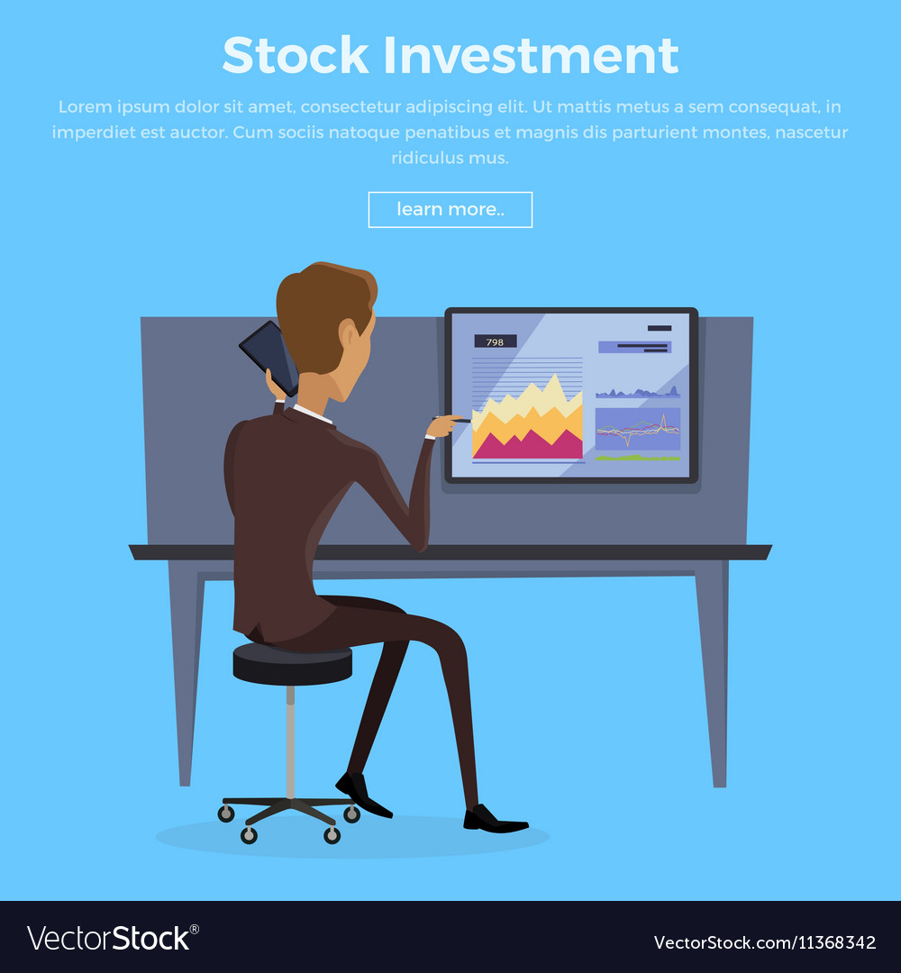 Modern Online Trading Technology Royalty Free Vector Image Modern Online Trading Technology Vector Image