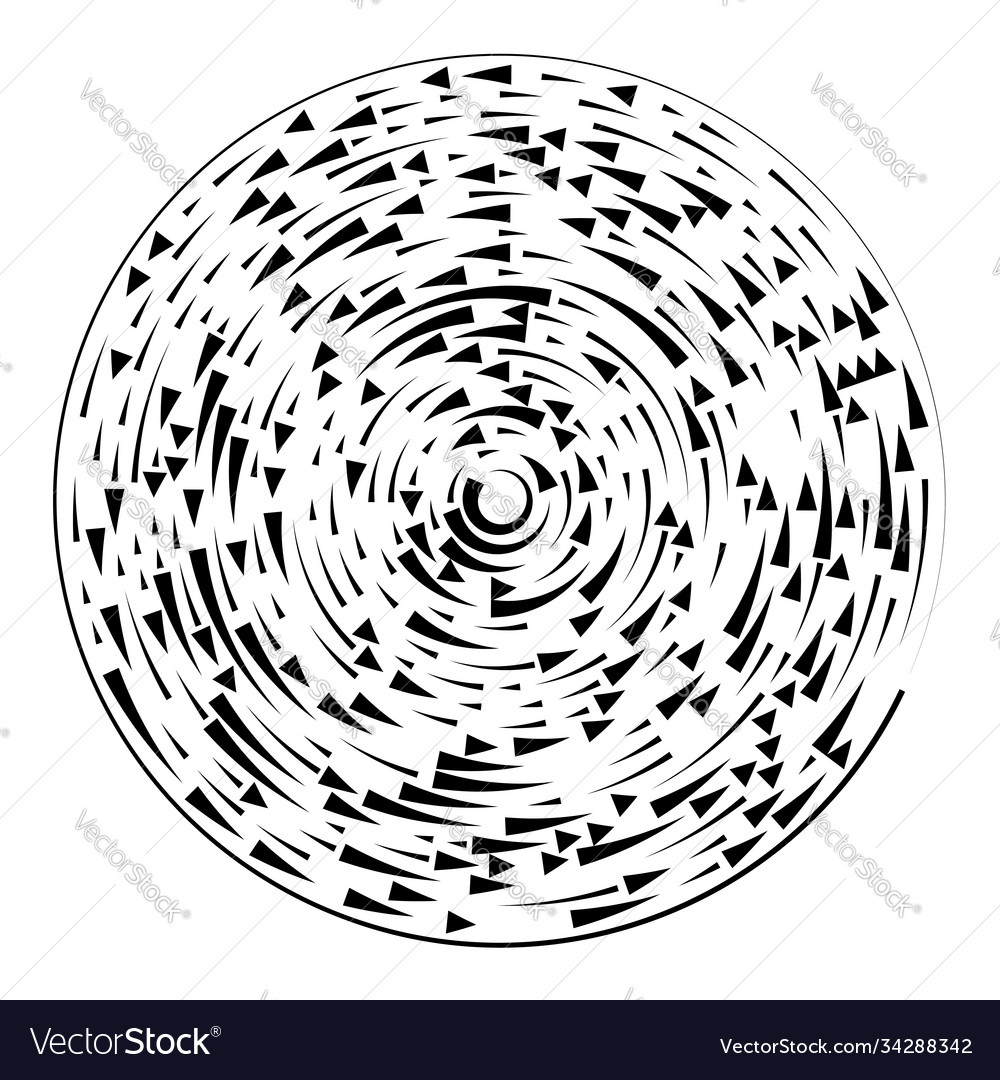 Radial radiating lines abstract burst element vector image Radial radiating lines abstract burst element