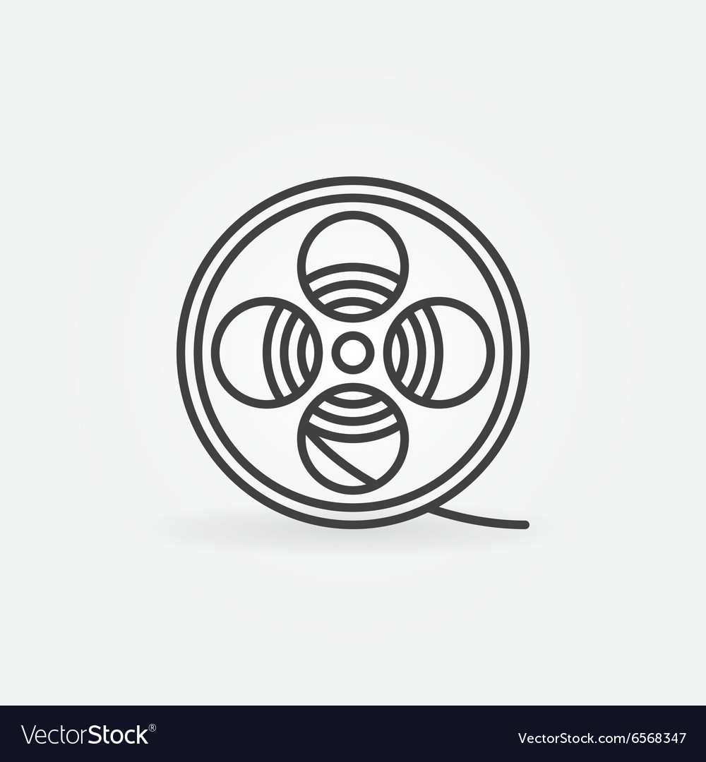 Film reel icon