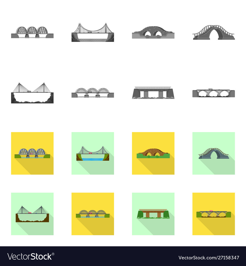 Isolated object connection and design symbol vector image Isolated object connection and design symbol