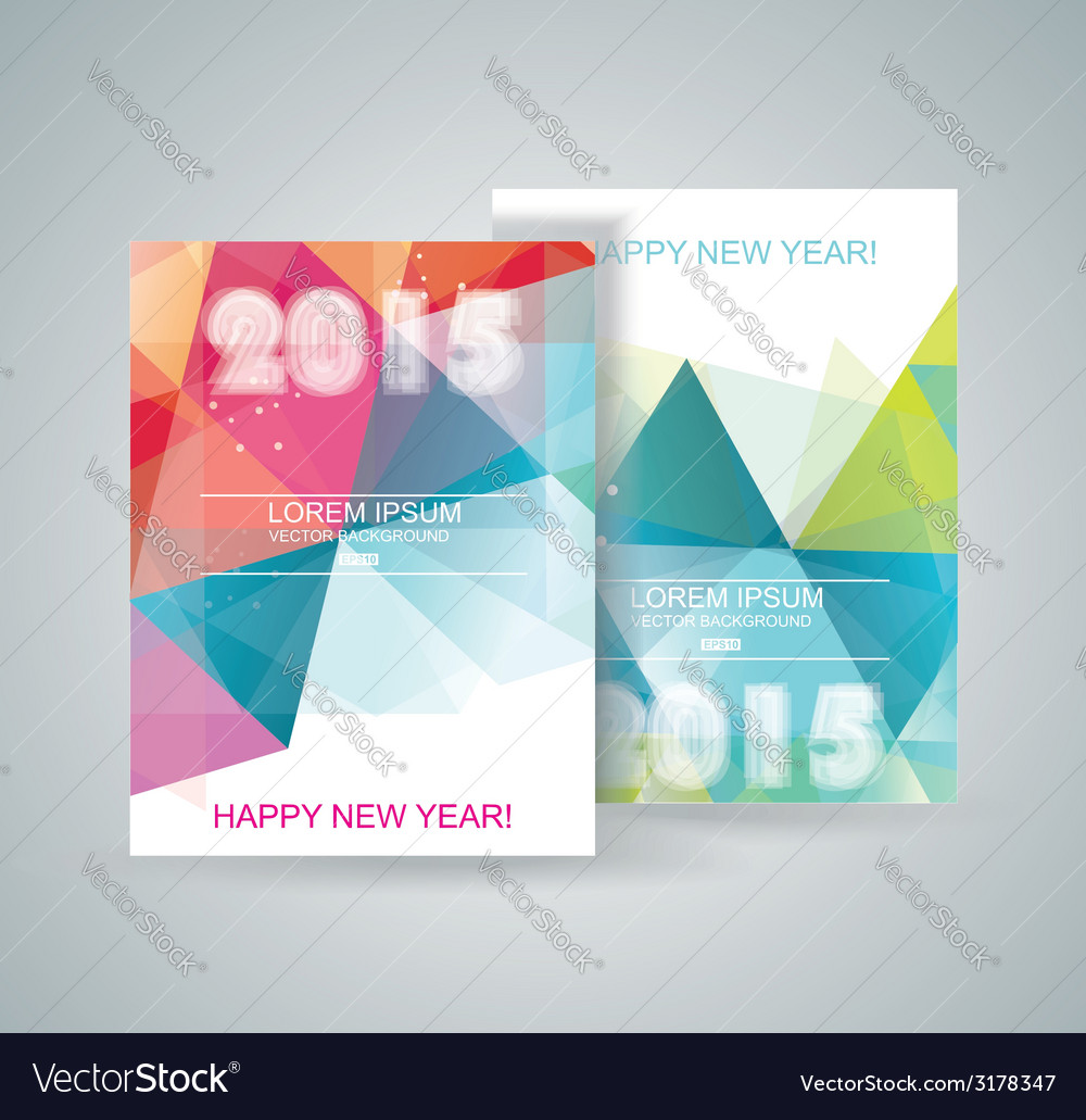 Merry christmas and happy new year design Vector Image