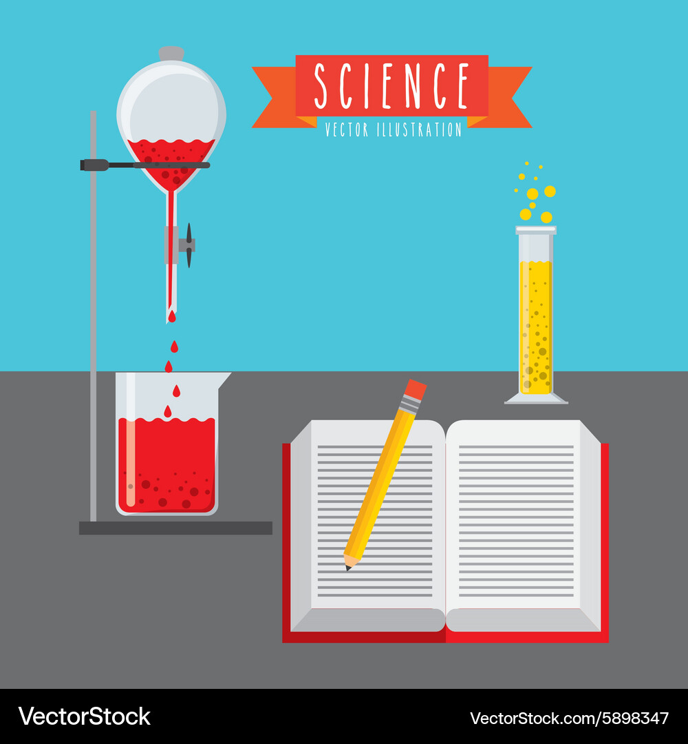 Science concept Royalty Free Vector Image - VectorStock