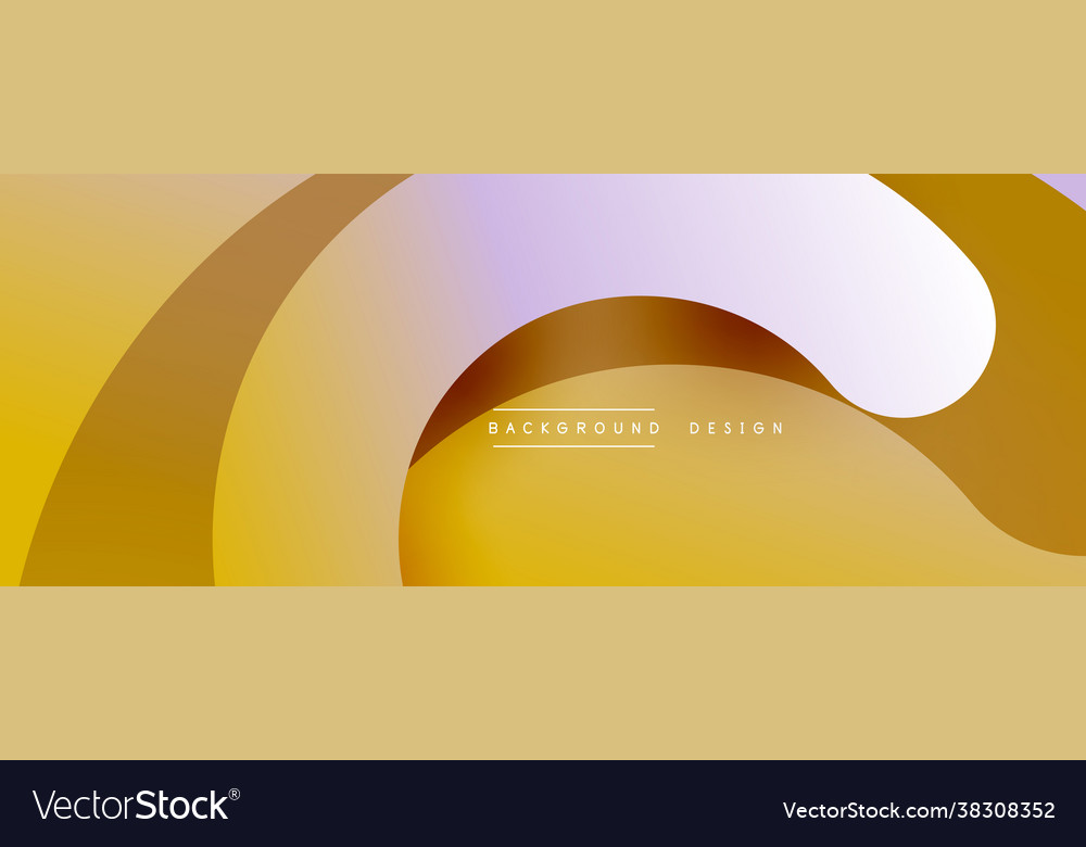 Abstract overlapping lines and circles geometric