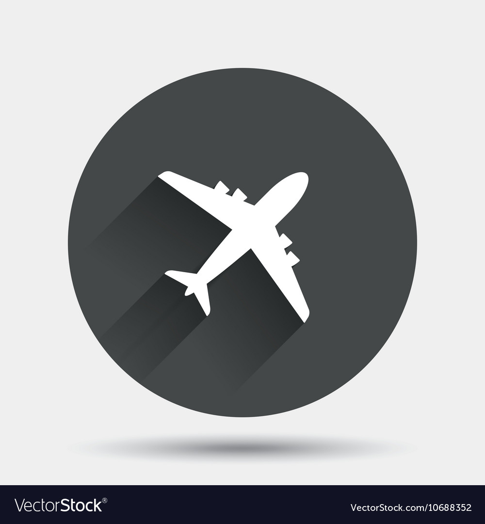 Airplane sign plane symbol travel icon