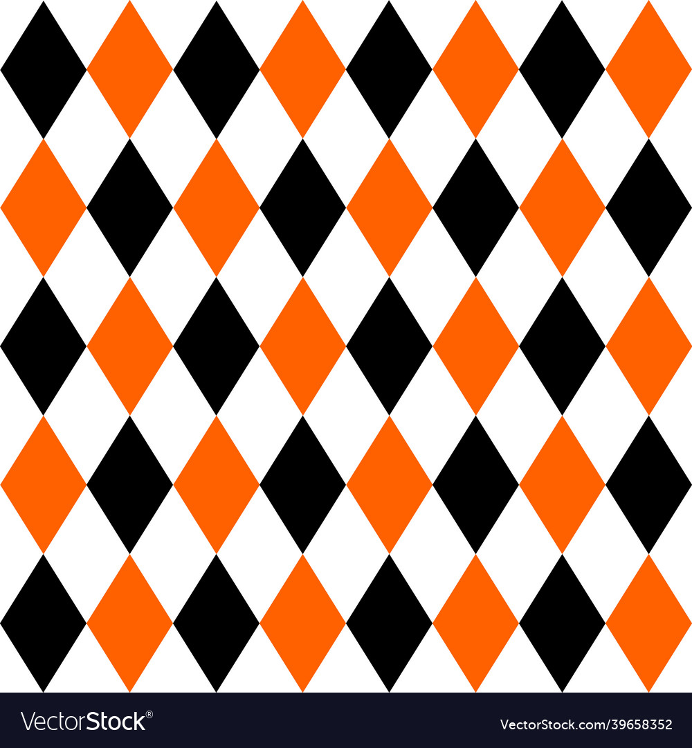 Argyle pattern seamless background vector image Argyle pattern seamless background