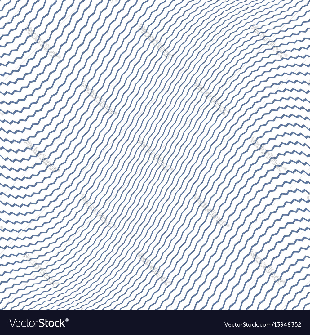 Diagonal Zigzag Pattern