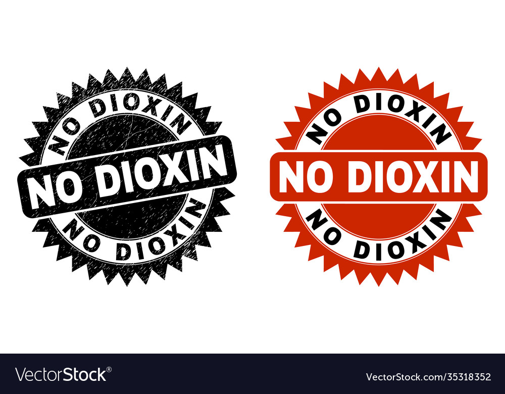 No dioxin black rosette stamp seal with scratched