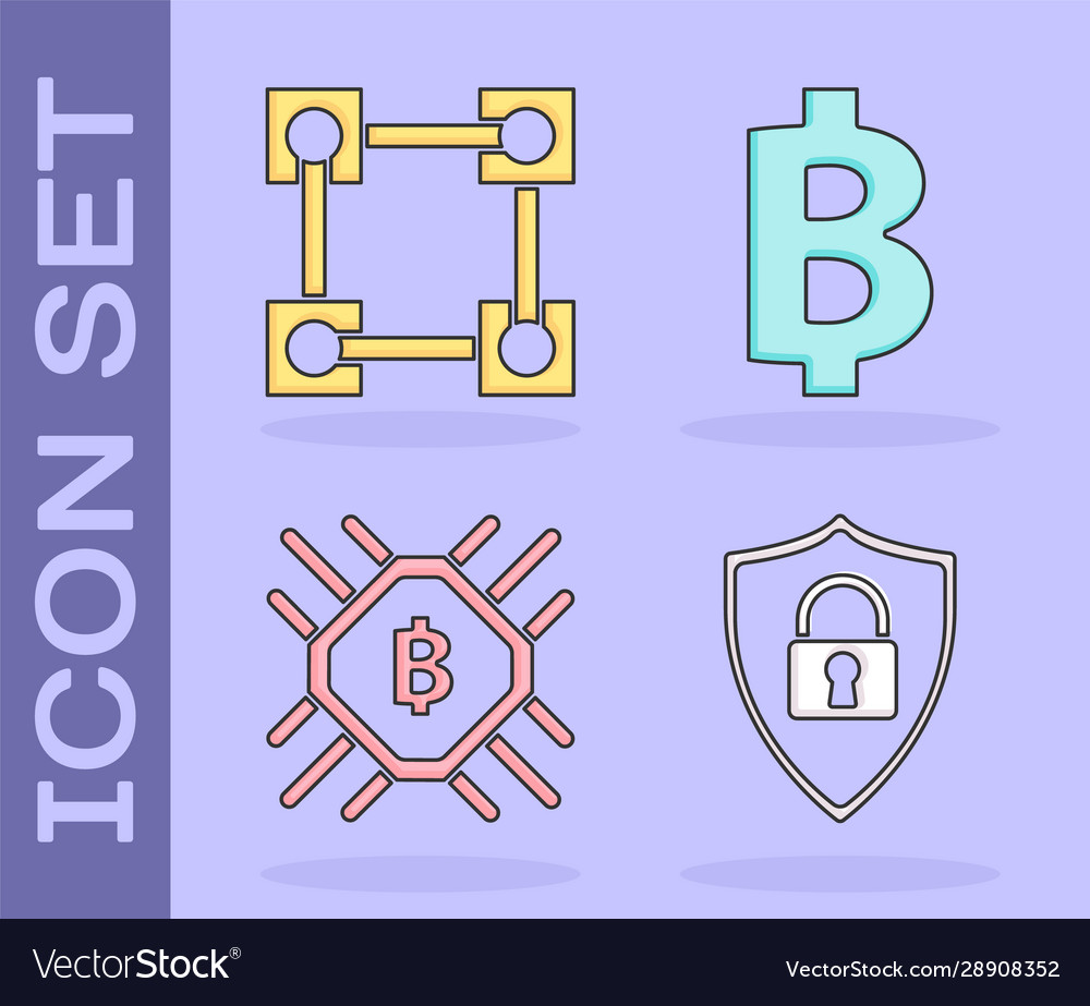 Set shield security with lock blockchain