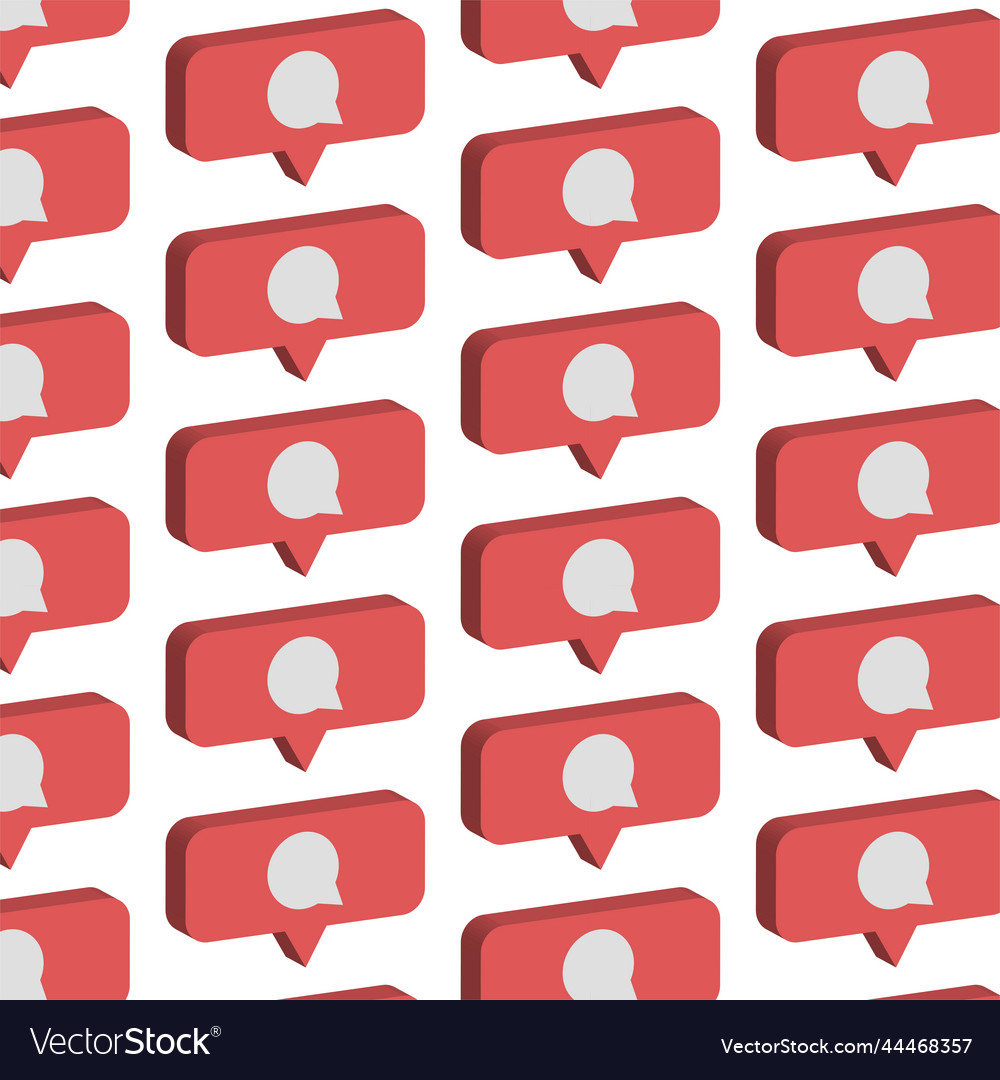 Comment pattern vector image Comment pattern