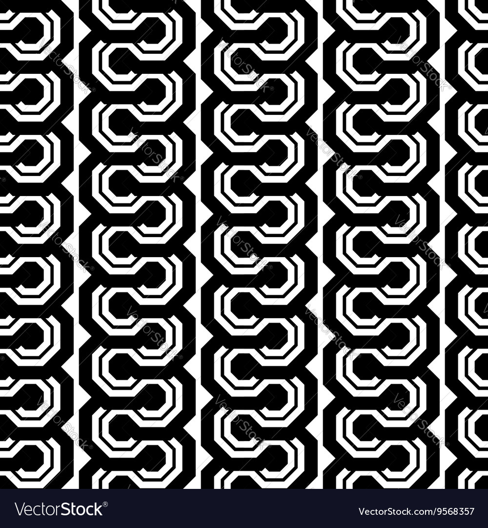 Design seamless monochrome geometric pattern