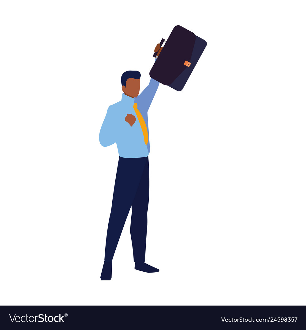 businessman suitcase