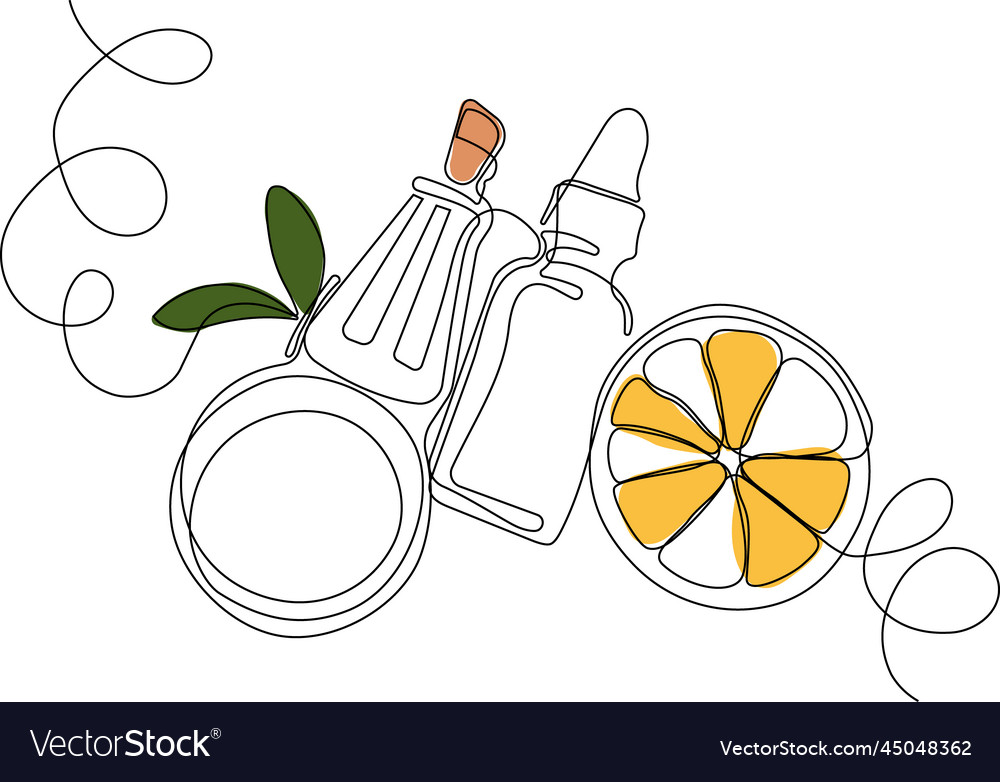 Continuous drawing of one line top view vector image Continuous drawing of one line top view