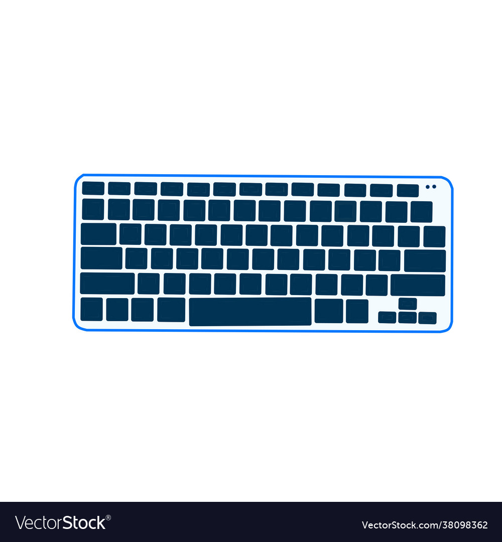 Keyboard Royalty Free Vector Image - VectorStock