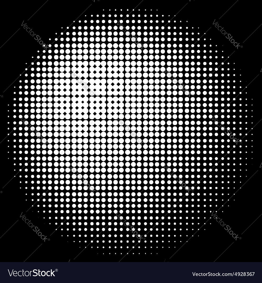 Halftone Circle Pattern