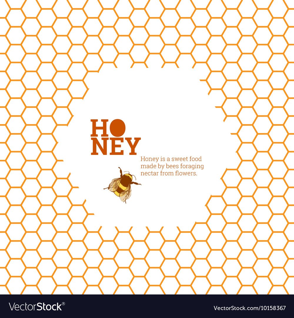 Honeycomb Pattern Background