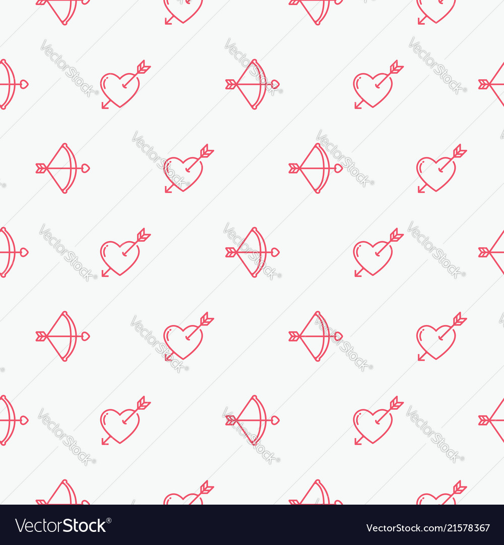 Valentines day seamless pattern