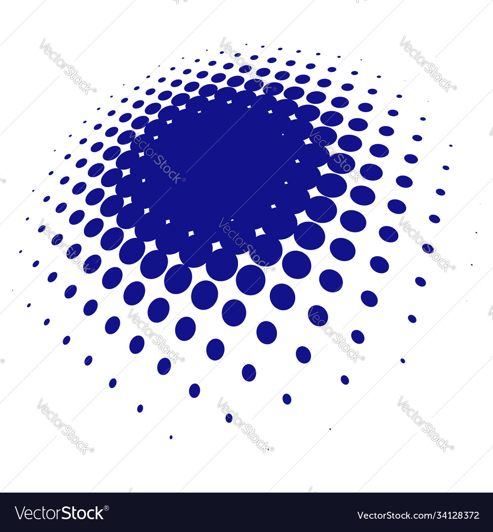 Colorful halftone pattern texture in 3d Vector Image Colorful halftone pattern texture in 3d
