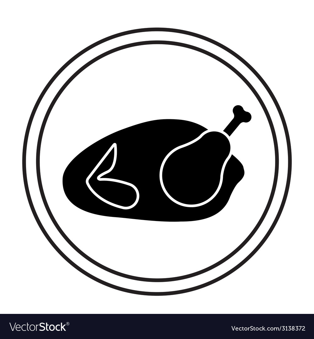 Food design over white background Royalty Free Vector Image