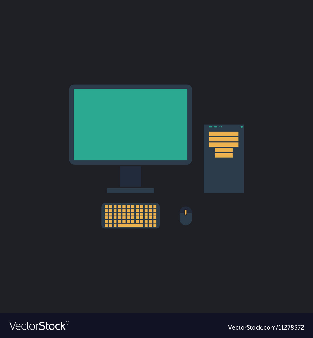 Pc computer symbol