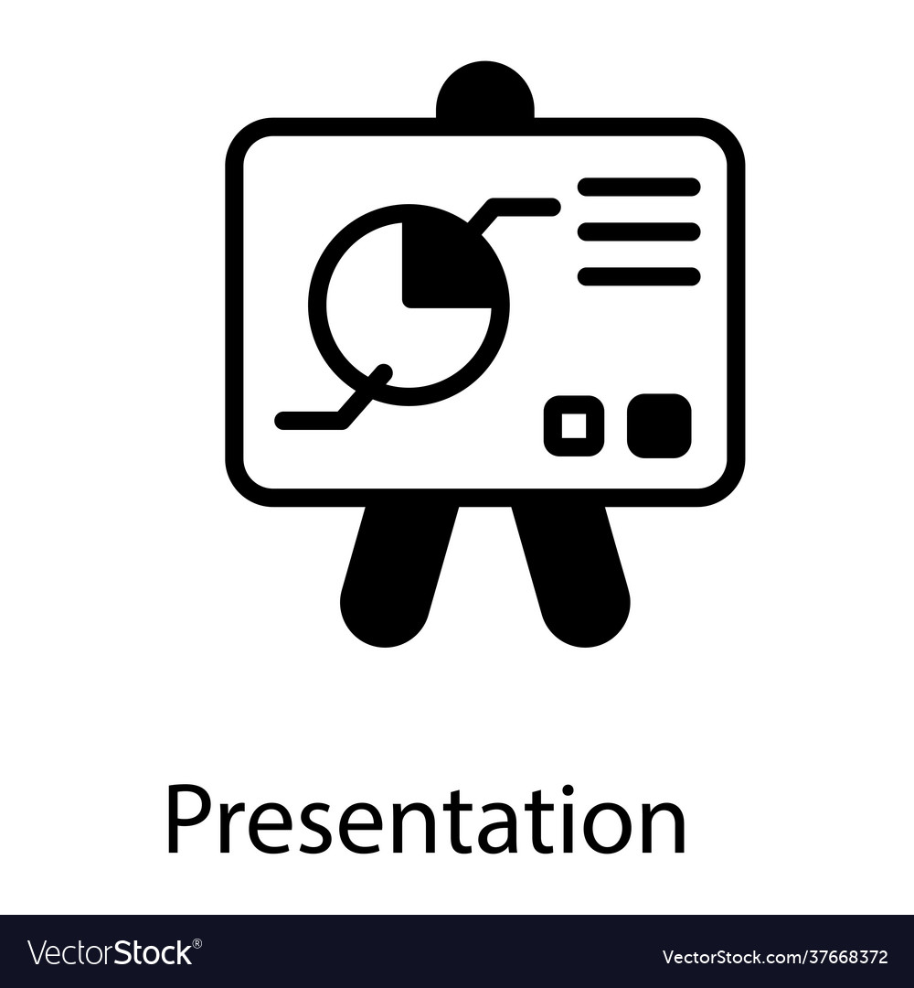 Presentation Royalty Free Vector Image - VectorStock