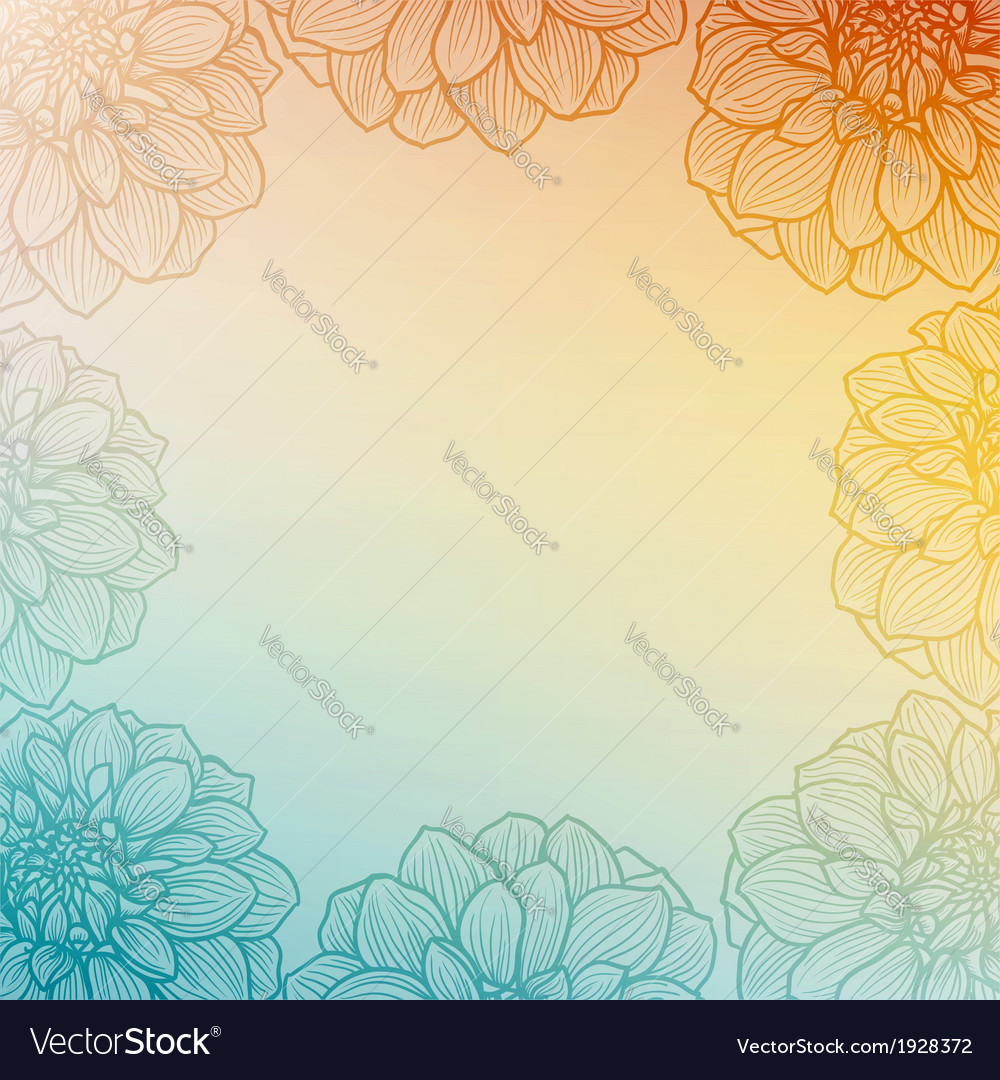 Vintage Floral Background