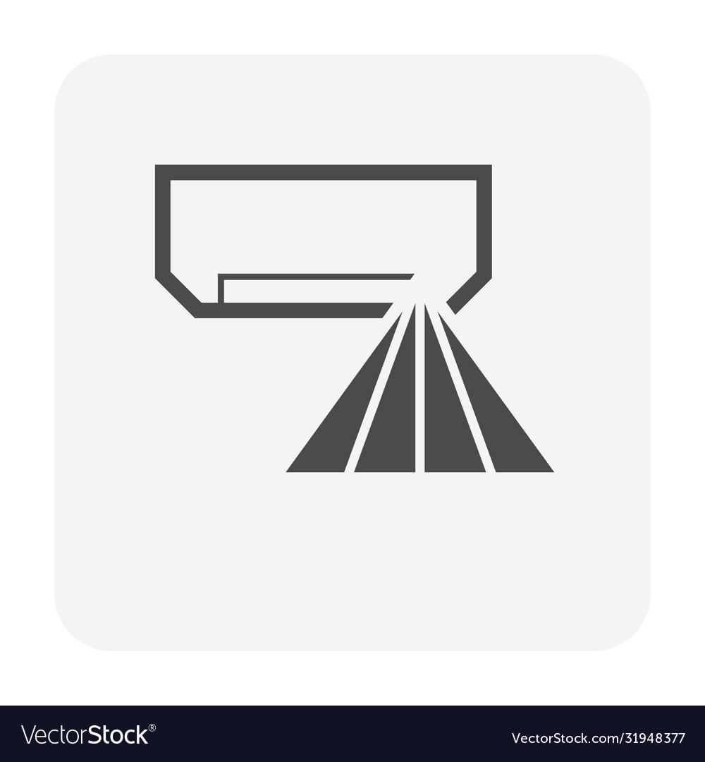 Air flow icon Royalty Free Vector Image - VectorStock