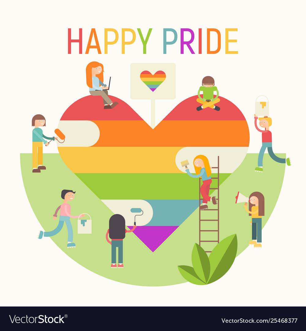 Lgbt people community poster