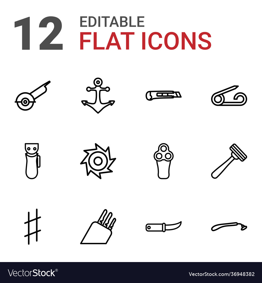 12 sharp icons