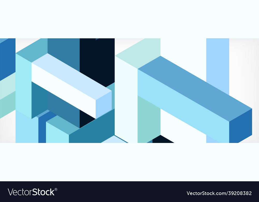 Abstract background 3d cubes cubic elements