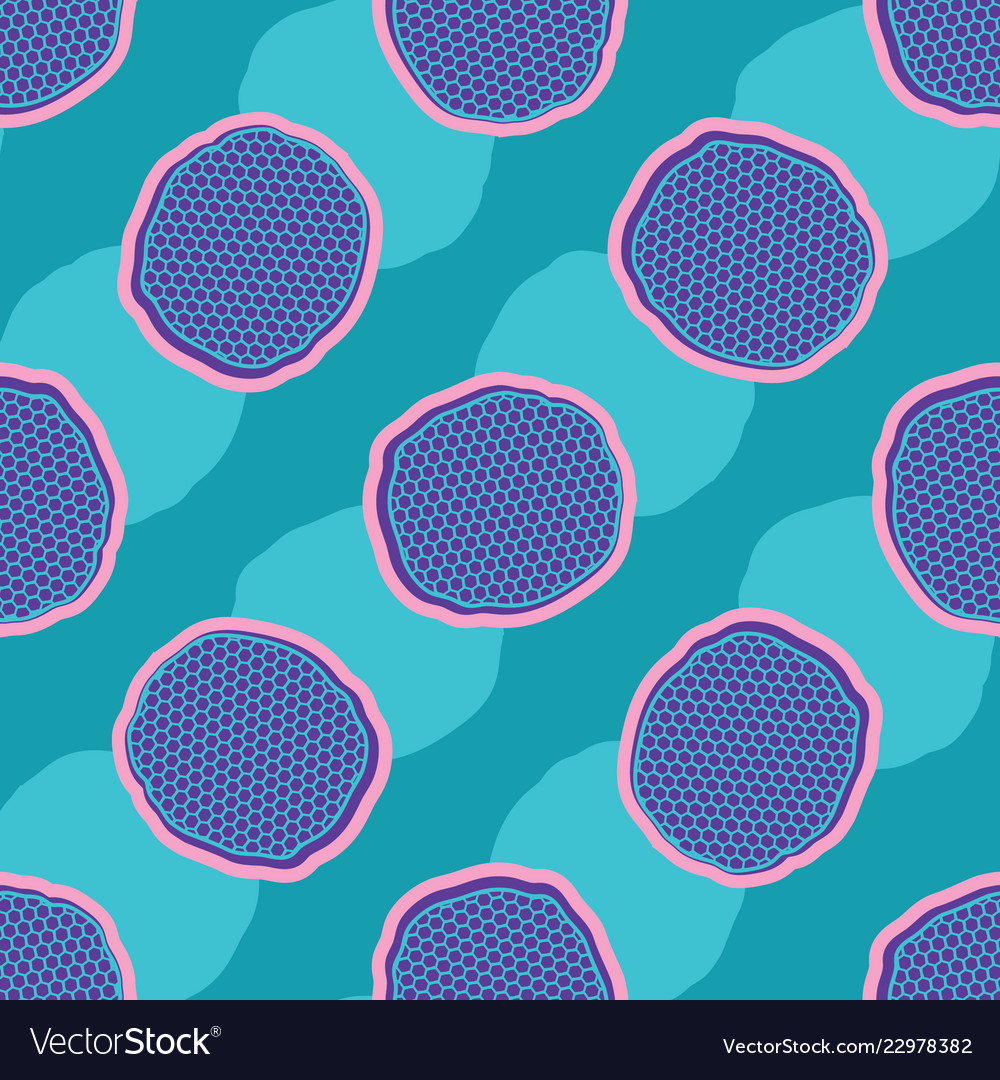 Abstract net polka dot seamless pattern vector image Abstract net polka dot seamless pattern
