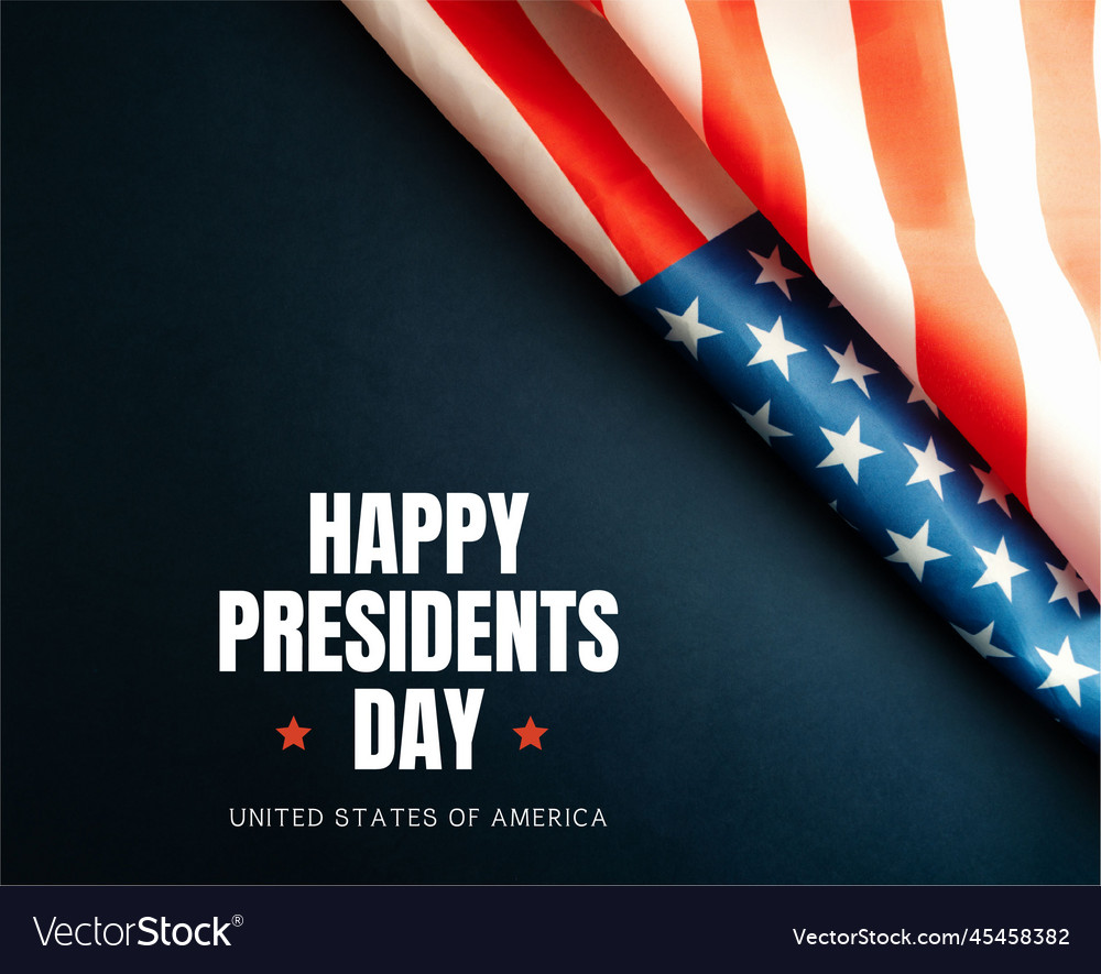 Happy presidents day background Royalty Free Vector Image