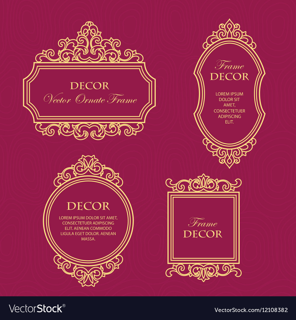 Set frames