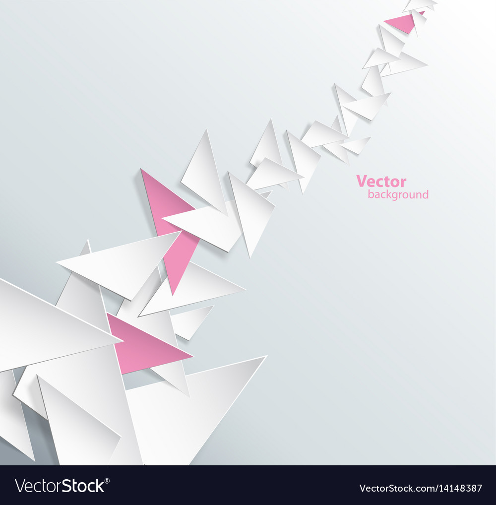 Abstract background created with triangles