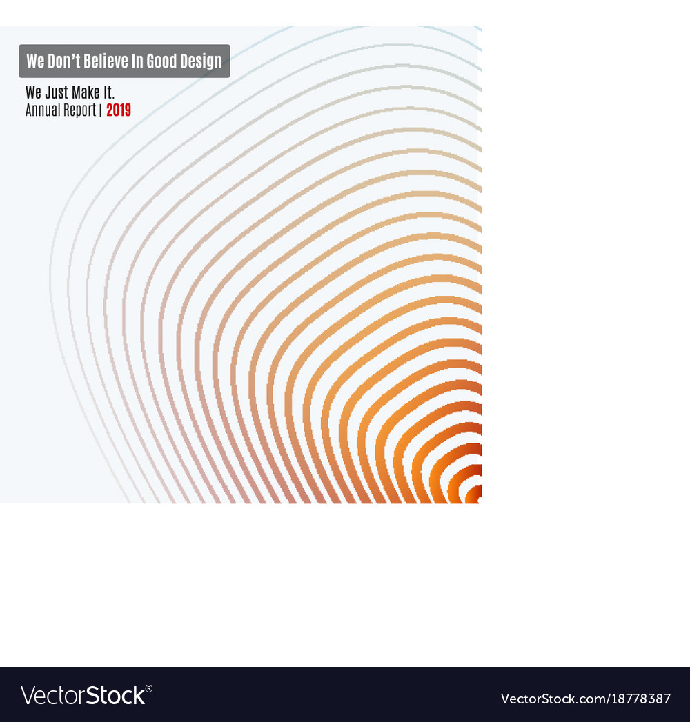 Abstract design elements for graphic layout
