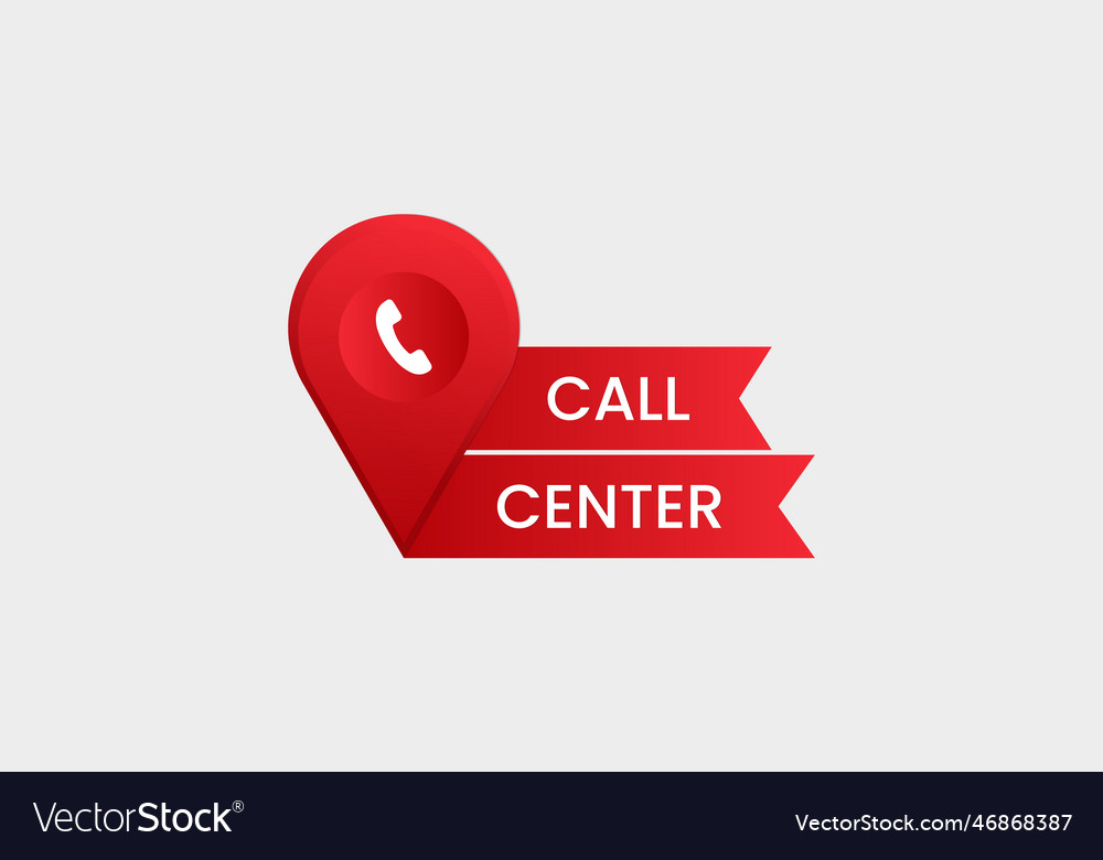 Call center location map pin gps pointer marker