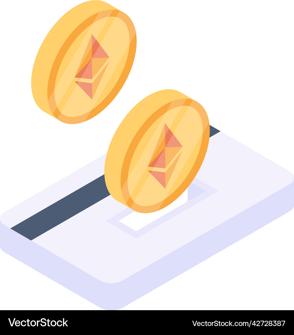 Ethereum Royalty Free Vector Image - VectorStock