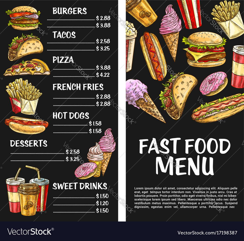 fast-food-restaurant-menu-on-chalkboard-fast-food-menu-food-truck