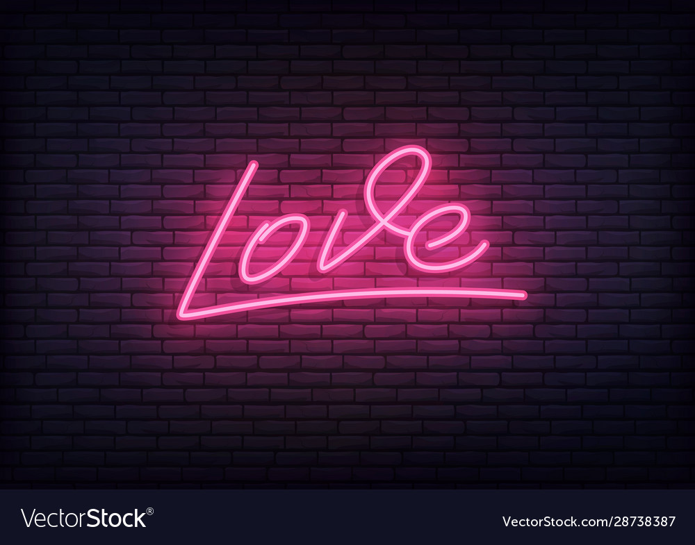 love neon logo