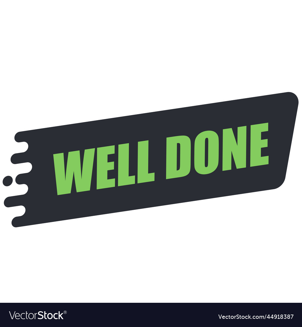 Well done modern banner for ads Royalty Free Vector Image