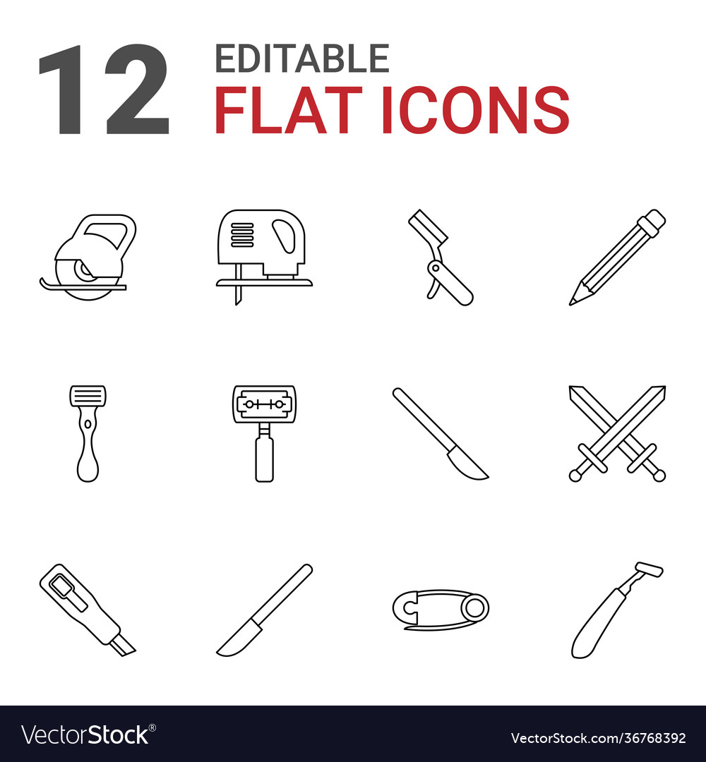 12 sharp icons