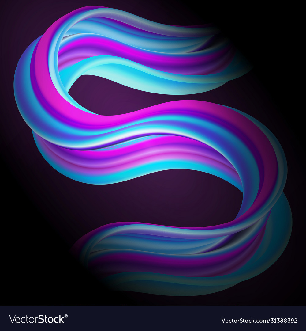 3d flow dynamic curved wave vector image 3d flow dynamic curved wave