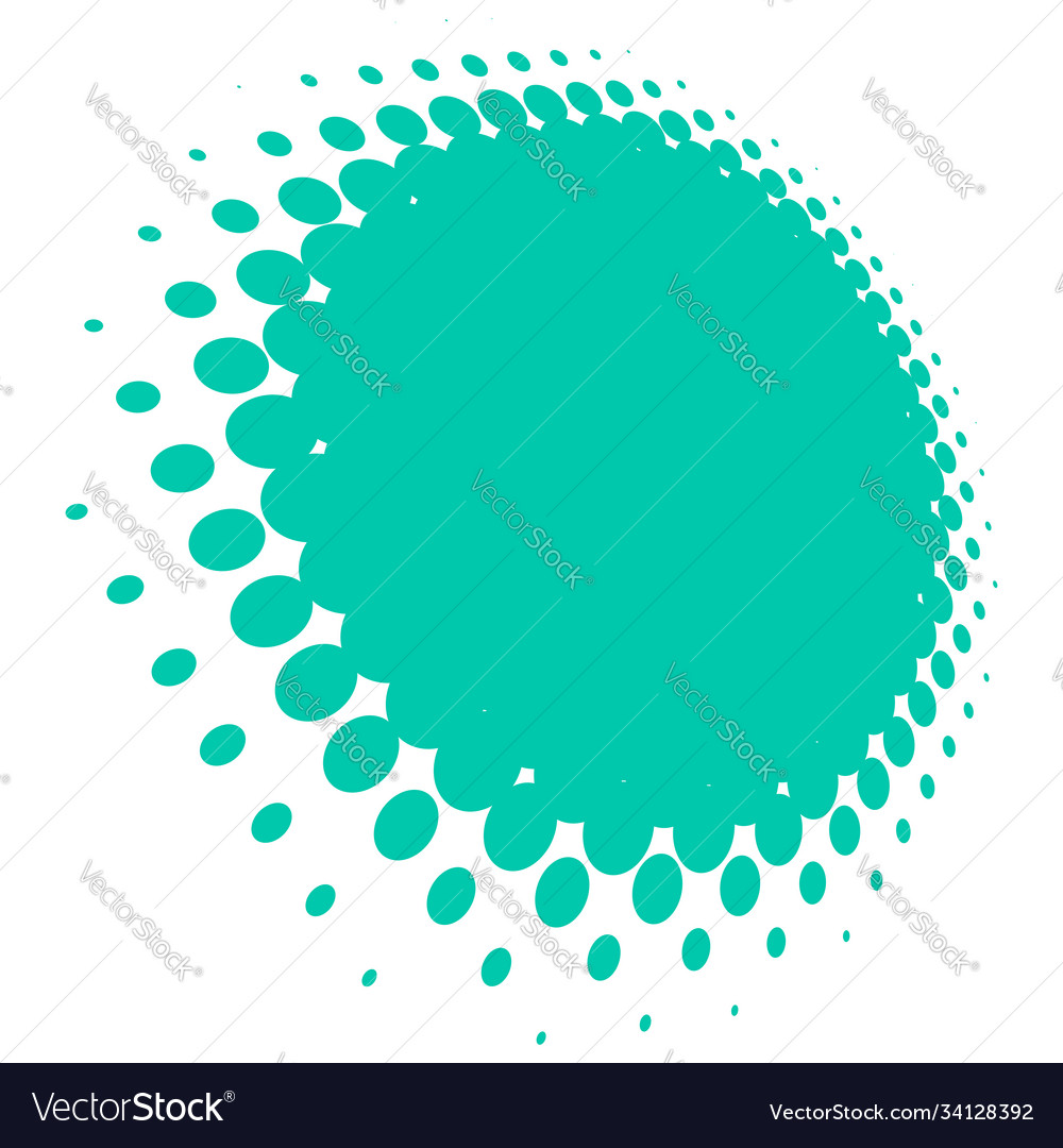 Colorful halftone pattern texture in 3d