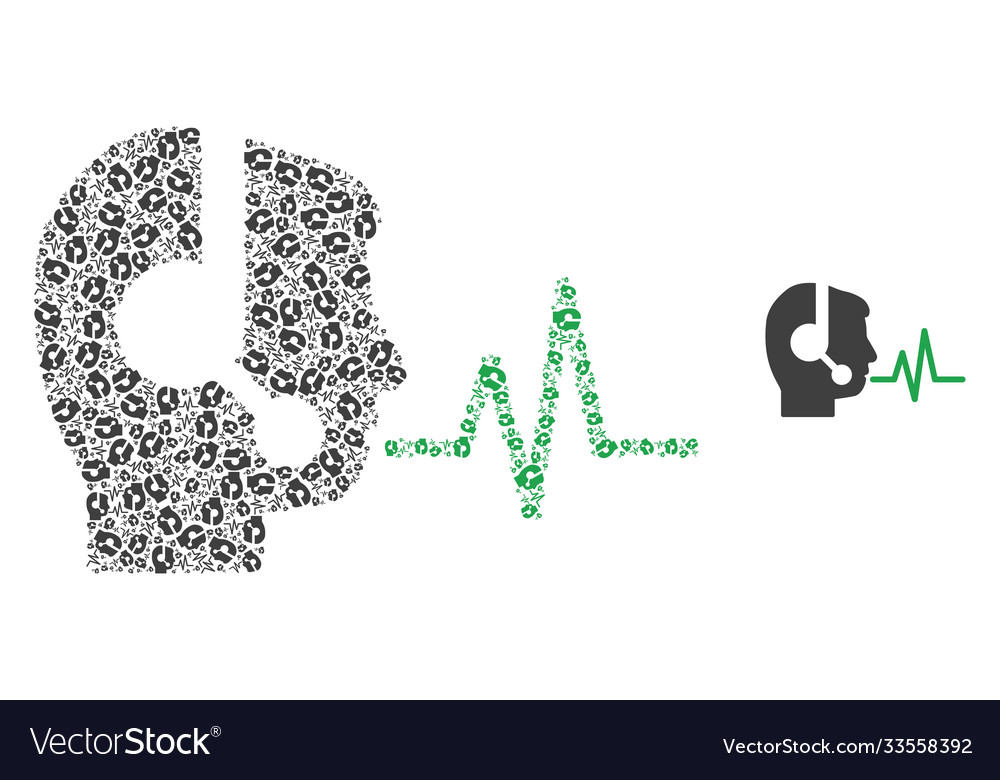 Operator speech signal recursion mosaic self
