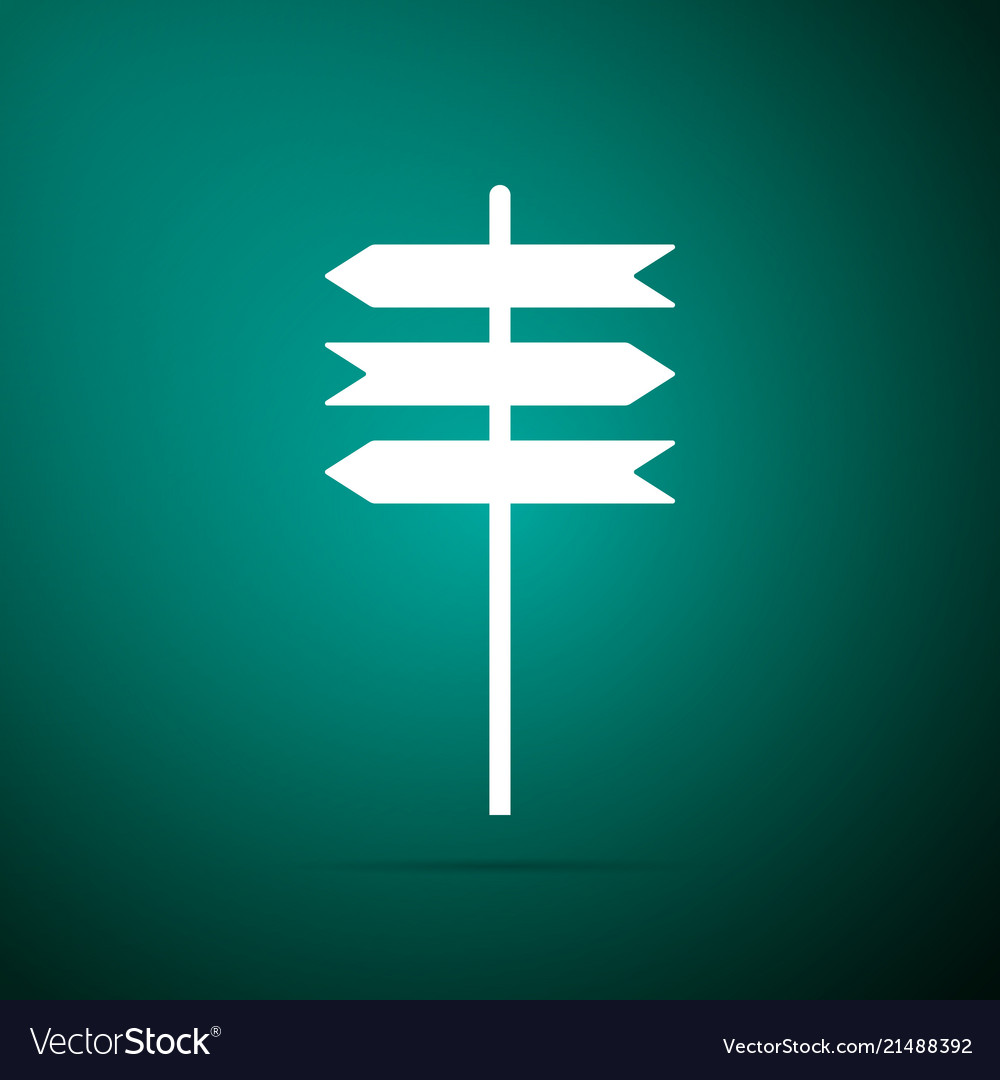 Signpost Icon - Road Pointer