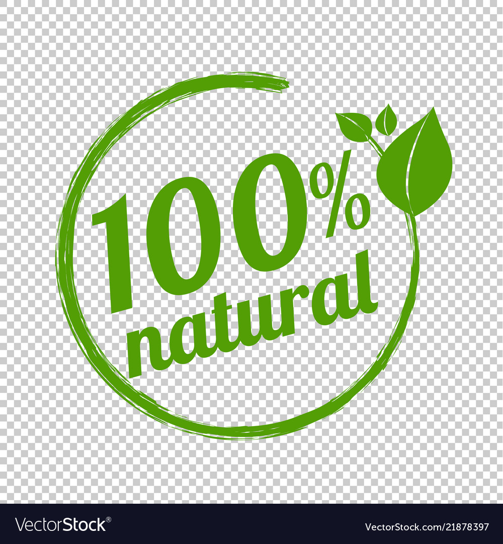 Vector 100 % Natural Logo And Symbol Royalty Free SVG, Cliparts, Vectors,  and Stock Illustration. Image 84049977.