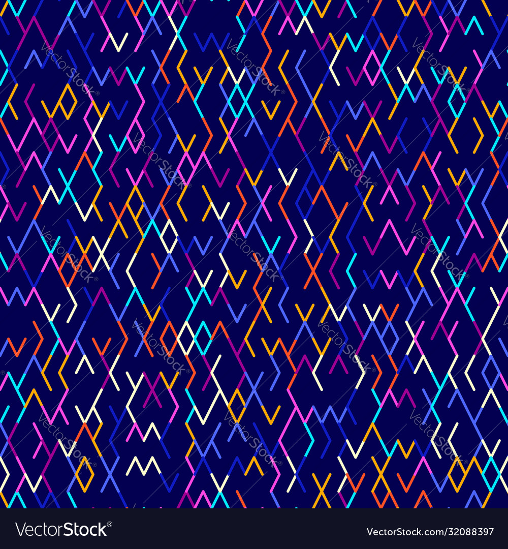 Abstract geometric background random colored vector image Abstract geometric background random colored