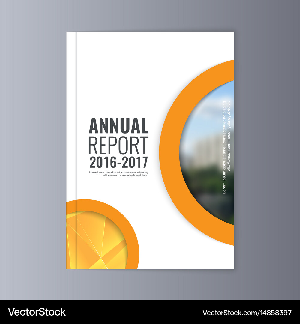 Annual report Royalty Free Vector Image - VectorStock
